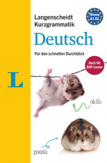 Langenscheidt Kurzgrammatik Deutsch - Buch mit Download foto