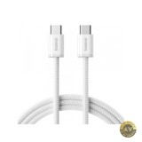 Cablu Date si Incarcare USB-C - USB-C Baseus Dynamic 4 Series 100W 2m Alb P10381400211-01