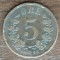 Moneda Norvegia - 5 Ore 1896