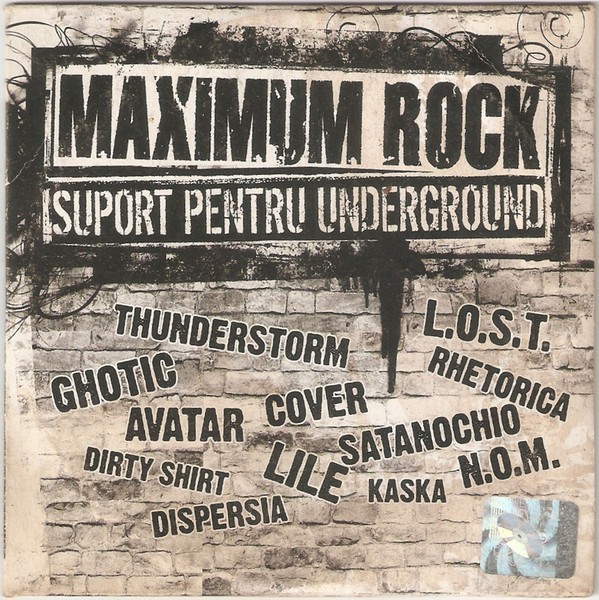 Maximum Rock - Suport Pentru Underground, CDr