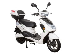 Scuter electric ZT-27-C-GRAPHENE Warrior EEC, motor 900W, baterie 48V 22Ah GRAPHENE, viteza 25km/h, autonomie 60km, nu necesita permis - Alb