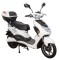 Scuter Electric ZT-27 Warrior EEC, motor 900W, baterie 48V 12Ah, viteza 25 Km/h, autonomie 40km, nu necesita permis de conducere - Alb
