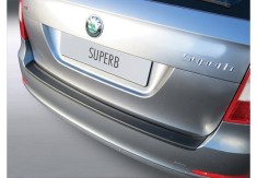 Protectie bara spate SKODA SUPERB 2013-2015 combi NEGRU MAT RGM by ManiaMall foto