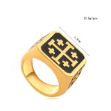 Inel Auriu Crucea de Ierusalim MM655