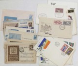 Colectie mixta de 20 FDC-uri si intreguri postale
