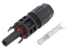 Conector solar mamă 4-6mm2 cu contacte crimpat SOLARLOK