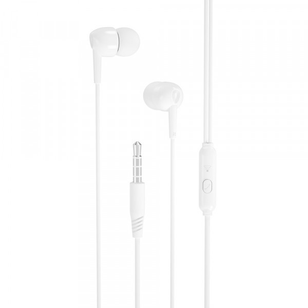 Handsfree 3.5mm XO Design EP37, Alb