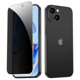 Cumpara ieftin Folie pentru iPhone 15 Plus Tempered Glass Privacy Negru