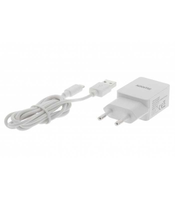 Incarcator de la retea iesire USB 2.1A alb Sweex foto