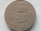 Moneda Franta 10 Francs 1985 Victor Hugo, Comemorativa