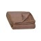 Patura decorativa, 160x130 cm, Textura moale, Maro, ATU-084302