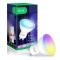 Bec LED RGBW inteligent No us P8, Wi-Fi, GU10, 4.5W, 350 lm, lumina alba si colorata - RESIGILAT