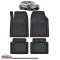 Covorase Auto TeamCar&reg; Tip Tavita Compatibile Skoda Enyaq iV Generatia I (2020&ndash;prezent) Negru Material Rezistent