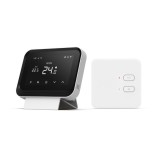 Termostat inteligent PNI CT45 fara fir, cu WiFi, control prin Internet, pentru centrale termice, APP TuyaSmart