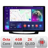 Navigatie dedicata Mercedes W211 W219 N-090 Edonav ecran 13&quot; 2K 8 si 128 Android Waze USB Navigatie 4G 360 Toslink Youtube Radio K CarStore Technology