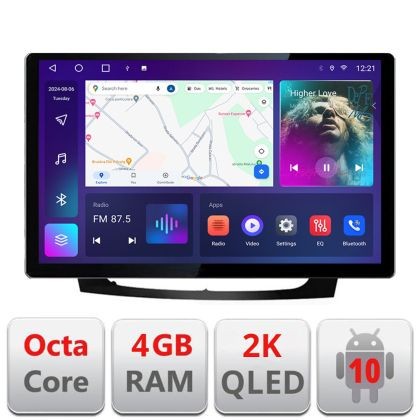 Navigatie dedicata Mercedes W211 W219 N-090 Edonav ecran 13&quot; 2K 8 si 128 Android Waze USB Navigatie 4G 360 Toslink Youtube Radio K CarStore Technology