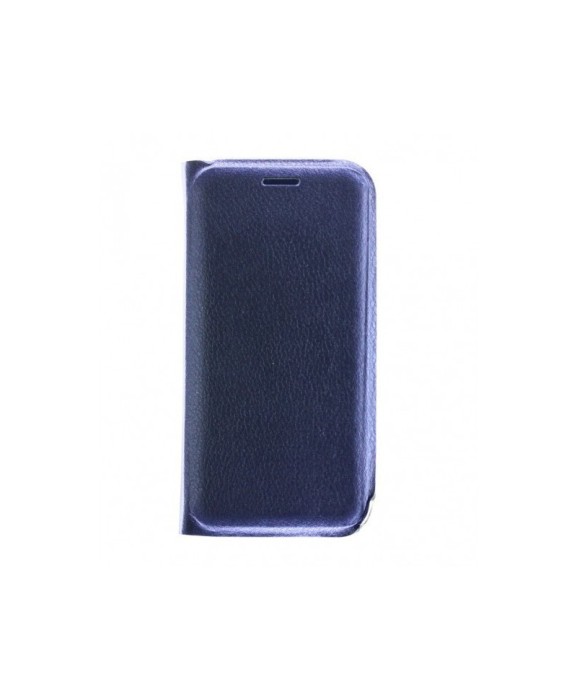 Husa Flip Cover Huawei Y7 2019 Albastra Inchis