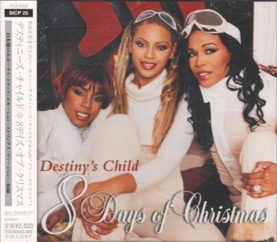 CD &amp;quot;PRESA JAPONEZA &amp;quot; Destiny&amp;#039;s Child &amp;ndash; 8 Days Of Christmas (VG++) foto