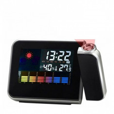 Ceas cu proiectie DS-8190, LCD, alarma foto