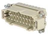 Conector HDC inserturi contact tată Han ES PIN 16 PE