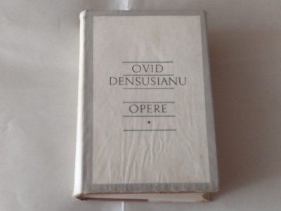 OVID DENSUSIANU - OPERE vol.1. LINGVISTICA Scrieri lingvistice foto