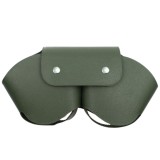 Husa din Silicon Versatyx, Compatibil cu Airpods Max, Protectie piele ecologica pentru casti tip wireless, Verde