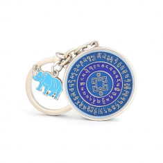 Amuleta de protectie cu elefant si rinocer foto