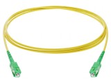 Patch Cord Fibra Optica SC/APC 20m Galben