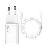 Baseus Apple Lightning, USB tip C la Apple 3000 mA 20 V &icirc;ncărcător de rețea Apple 3000 mA 20 V