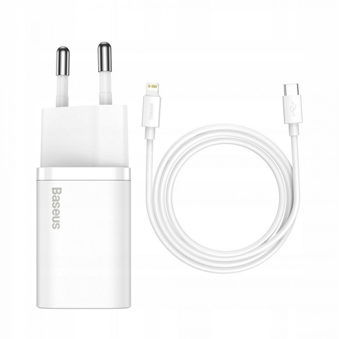 Baseus Apple Lightning, USB tip C la Apple 3000 mA 20 V &icirc;ncărcător de rețea Apple 3000 mA 20 V