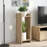 vidaXL Suport pentru plante 2 pcs Stejar Sonoma 30 x 30 x 80 cm 899583