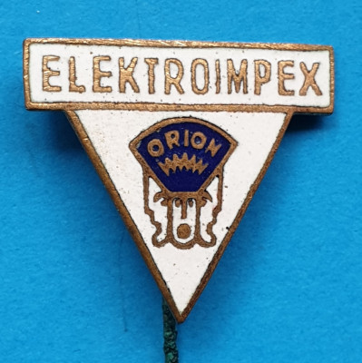 Insigna veche Industrie realizari ELECTROIMPEX foto