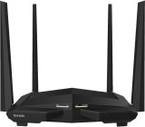 ROUTER Tenda wireless 1200Mbps, 1 x WAN Gigabit, 3 x LAN Gigabit, 4 antene externe, Dual Band AC1200 &quot;AC10&quot; (timbru verde 0.8 lei)