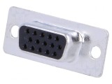 Mufă D-Sub HD 15-Pin Mamă pe Cablu Lipire