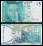 Bancnota Gibraltar 5 Pounds 2020 UNC Necirculata