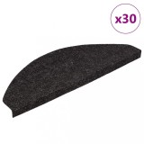 Covorase Scara Autoadezive Antracit 65x22.5 cm, Set 30 Bucati, Pasla Antiderapanta, Protectie Scari
