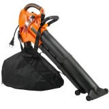 Outsunny 3-&icirc;n-1 Suflantă, Aspirator, Tocător pentru Frunze 3000W, Ușor | Aosom Romania