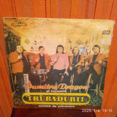 DUMITRU DRAGON SI FORMATII TRUBADURII - CANTECE DE PETRECERE DISC VINIL foto