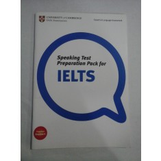 Speaking Test Preparation Pack for IELTS - University of Cambridge - 2010