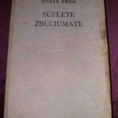 Carte veche Stefan Zweig-Suflete zbuciumate,1971,coperti groase,trad.HORIA MATEI