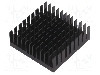 Radiator extrudat, aluminiu, 42.5mm x 42.5mm, negru, Advanced Thermal Solutions - ATS-55425K-C1-R0 foto