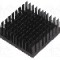 Radiator extrudat, aluminiu, 42.5mm x 42.5mm, negru, Advanced Thermal Solutions - ATS-55425K-C1-R0