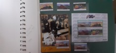Thailanda-Transport,locomotive ,trenuri- serie completa si 2 colite-nestampilate MNH (T1)