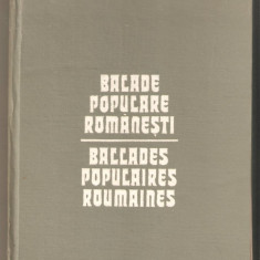 Balade populare romanesti - Editie bilingva