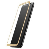 Cumpara ieftin Folie Sticla Samsung Galaxy S8 g950 Gold Fullcover Tempered Glass Ecran Display LCD