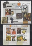 Mozambic 2011 - Cubism - Picturi de Picasso, Braque, Cezanne, s.a., Colita + Bloc, MNH
