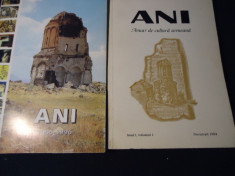 ANI-ANUAR DE CULTURA ARMEANA-ANUL1-VOL1-1994-ANUL2-1995-1996-VOL1=216PG-VOL2-384 foto