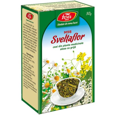 Ceai Slabit Sveltaflor Fares 50gr foto