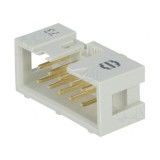Soclu IDC Tată 10 PIN 1,27mm THT