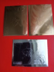 RAS AL KHAIMA, SPACE KENNEDY - MNH GOLD/SILVER foto